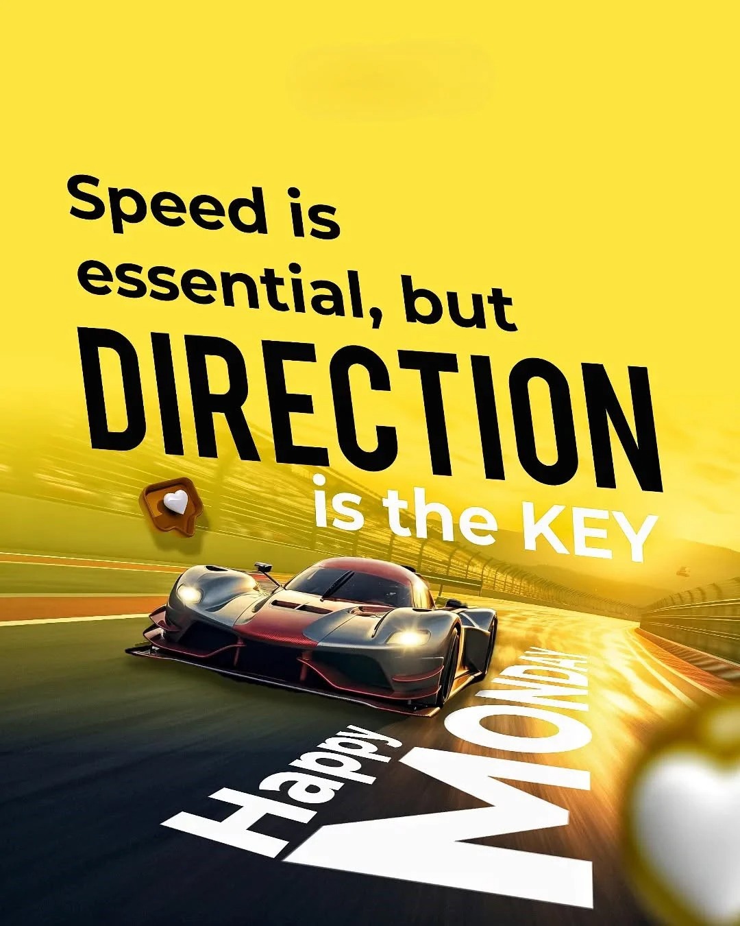 Speed & Direction Poster