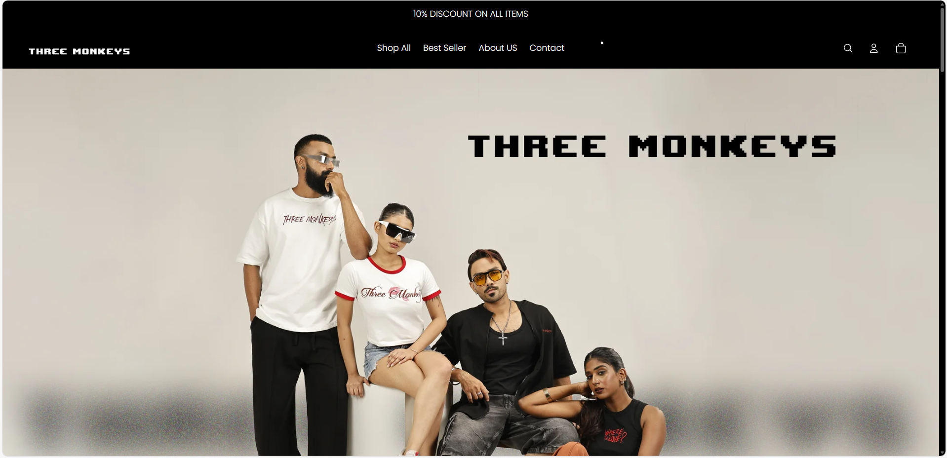 Shop Three Monkeys